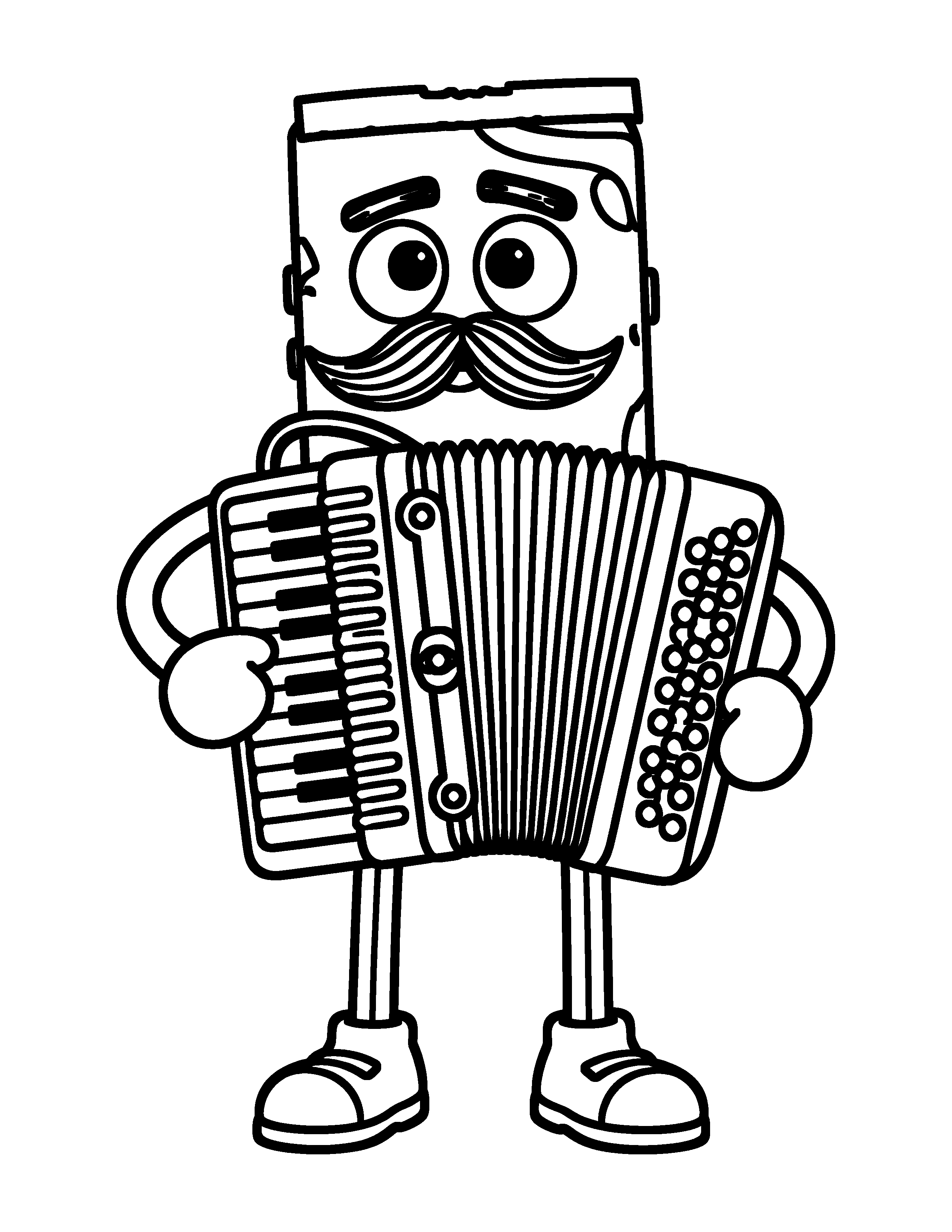 Dibujo para colorear de Ricardo La Scatola