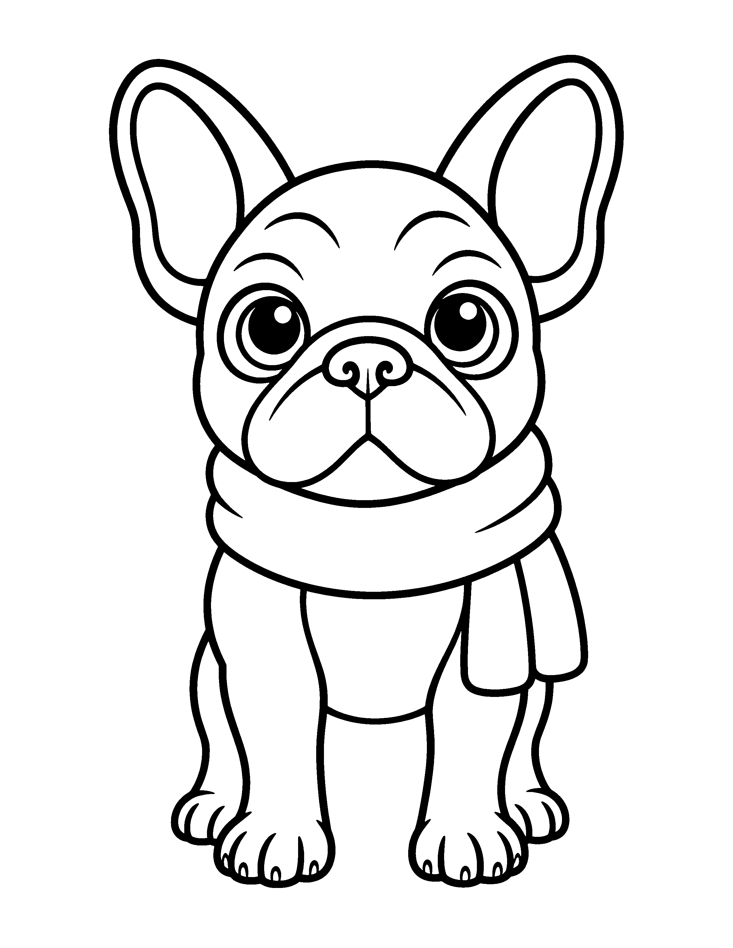 Dibujo para colorear de Uva Fufú
