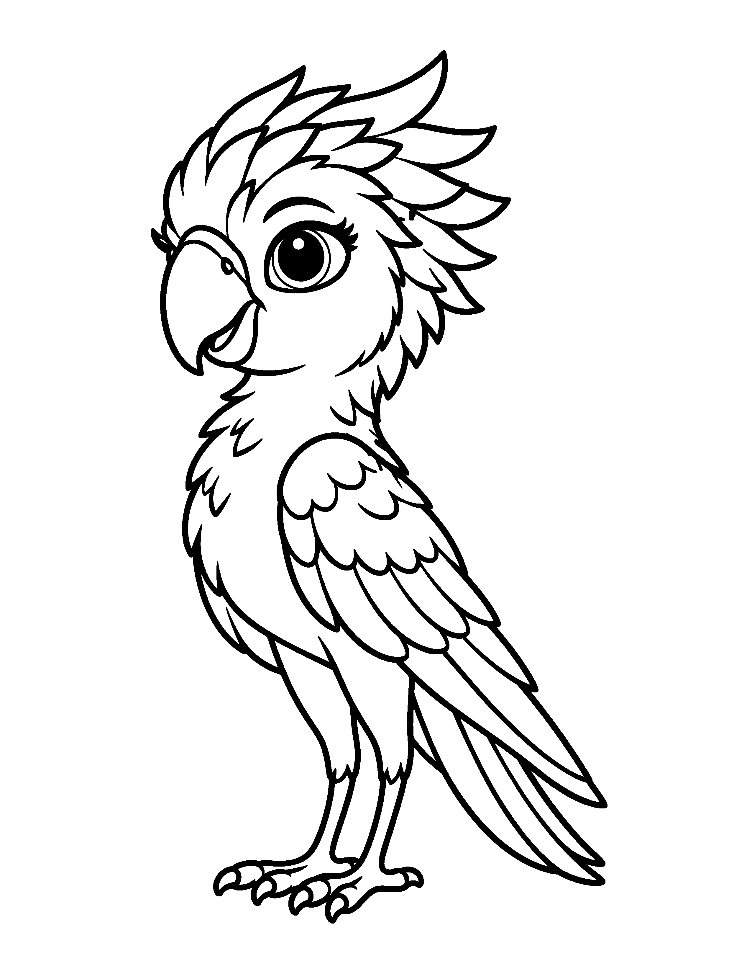 Dibujo para colorear de Ana Maya